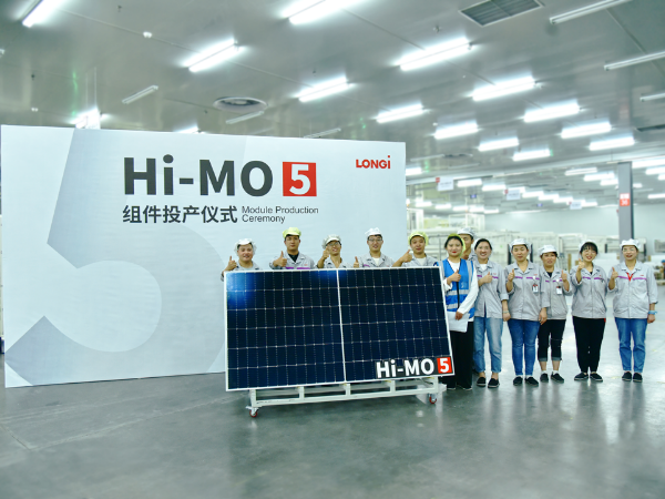 隆基Hi-MO 5組件正式量產，“利劍出鞘”迎光伏太陽能電池板全面平價